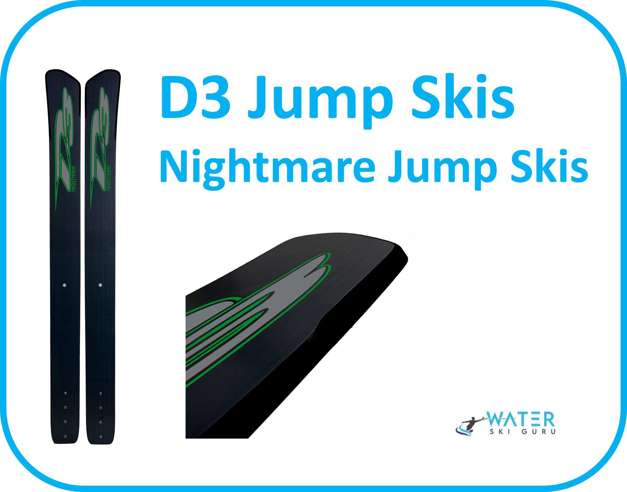 D3 Jump Skis Nightmare Jump Skis