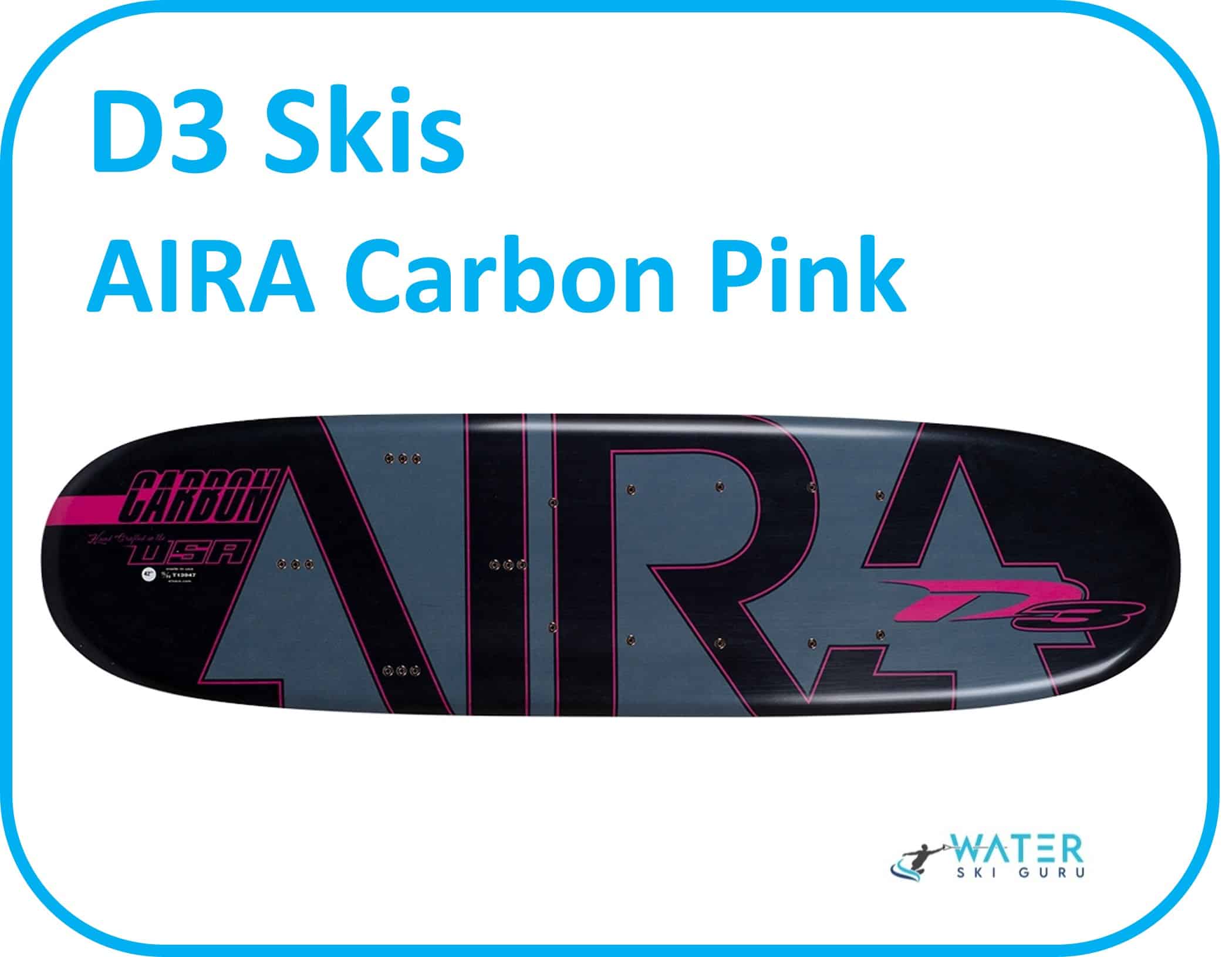D3 Skis AIRA Carbon Pink