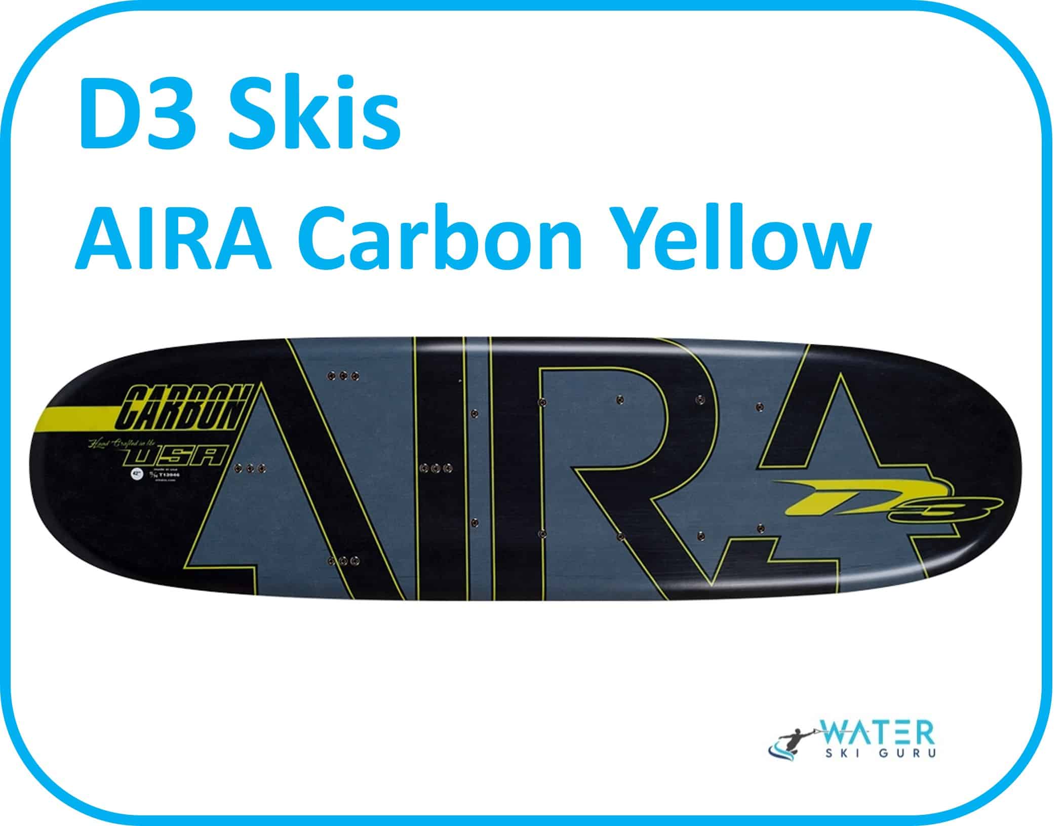 D3 Skis AIRA Carbon Yellow